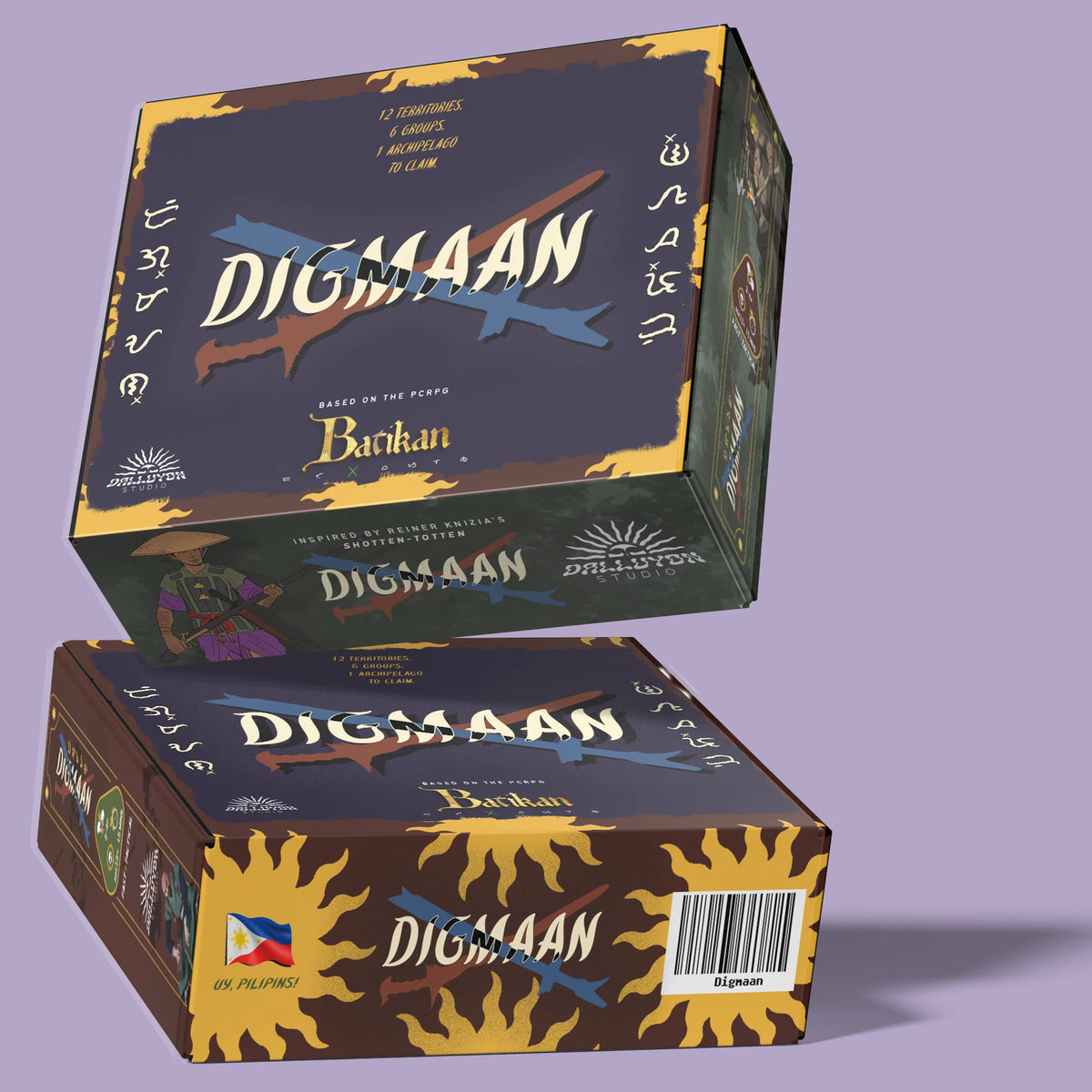 Digmaan Card Game Rigid Box Set