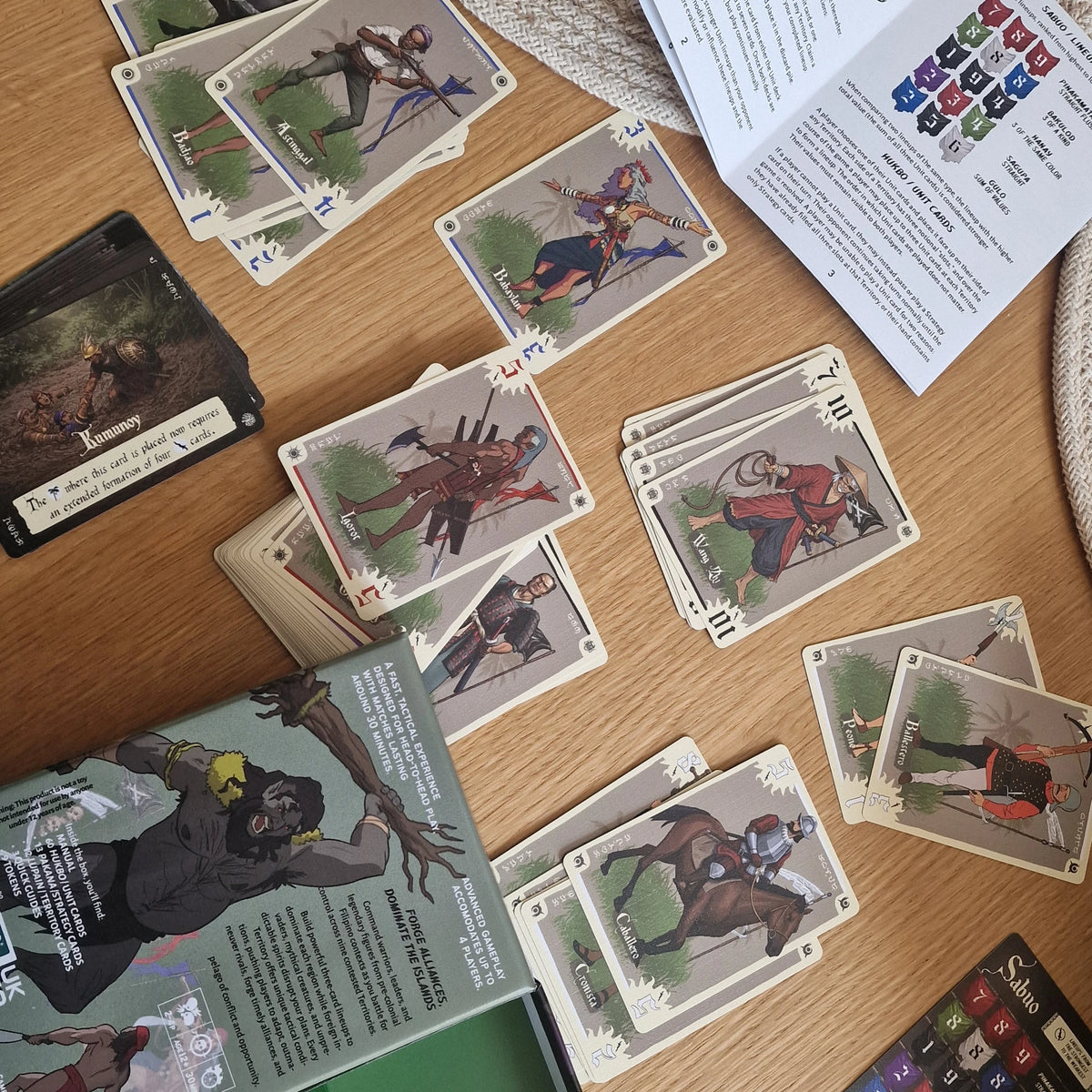 Digmaan Card Game Rigid Box Set